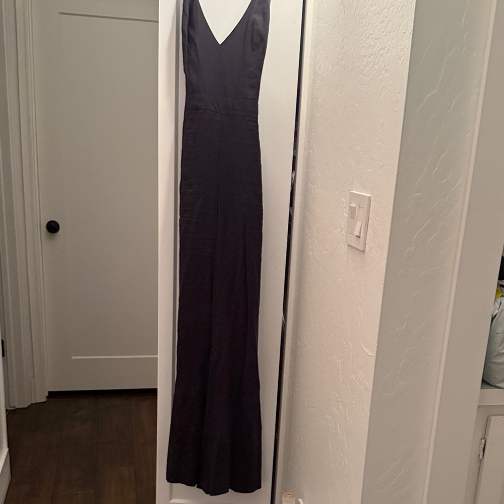 Zara Black Sleeveless Jumpsuit